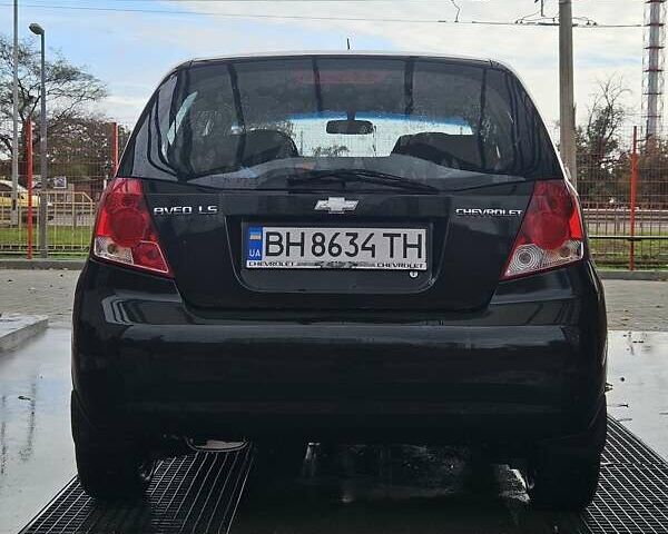 Черный Шевроле Авео, объемом двигателя 1.5 л и пробегом 212 тыс. км за 3000 $, фото 4 на Automoto.ua