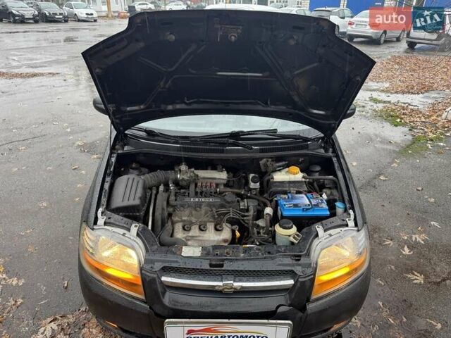 Черный Шевроле Авео, объемом двигателя 1.5 л и пробегом 143 тыс. км за 2190 $, фото 29 на Automoto.ua