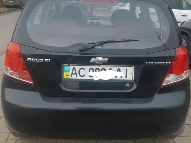 Чорний Шевроле Авео, об'ємом двигуна 1.5 л та пробігом 210 тис. км за 1500 $, фото 2 на Automoto.ua