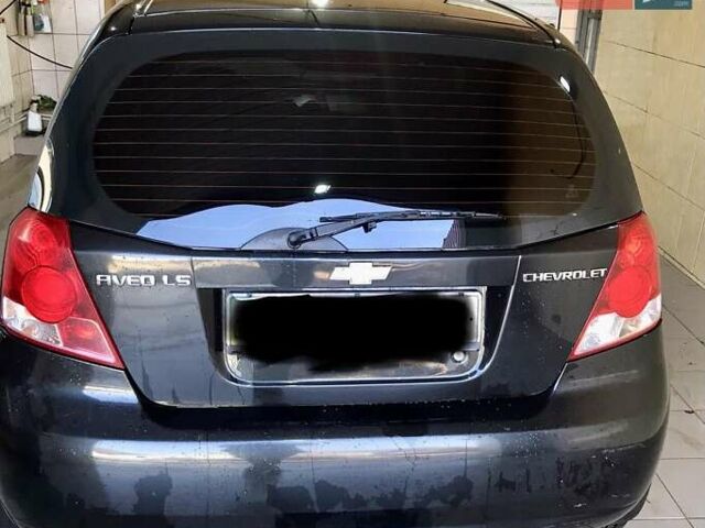 Черный Шевроле Авео, объемом двигателя 1.5 л и пробегом 200 тыс. км за 2600 $, фото 3 на Automoto.ua