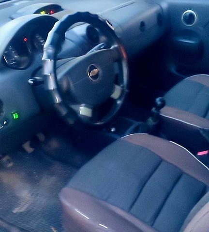 Черный Шевроле Авео, объемом двигателя 1.5 л и пробегом 200 тыс. км за 1900 $, фото 2 на Automoto.ua