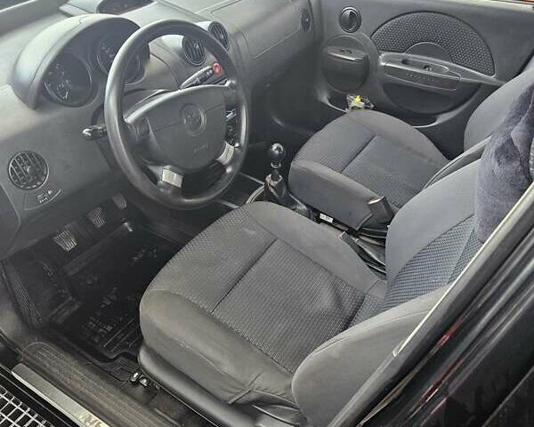 Черный Шевроле Авео, объемом двигателя 1.5 л и пробегом 212 тыс. км за 3000 $, фото 11 на Automoto.ua