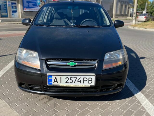Черный Шевроле Авео, объемом двигателя 1.5 л и пробегом 225 тыс. км за 2000 $, фото 1 на Automoto.ua