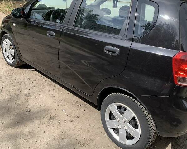 Черный Шевроле Авео, объемом двигателя 1.5 л и пробегом 212 тыс. км за 3100 $, фото 9 на Automoto.ua
