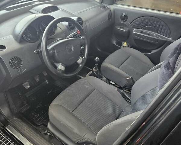 Черный Шевроле Авео, объемом двигателя 1.5 л и пробегом 212 тыс. км за 3000 $, фото 10 на Automoto.ua