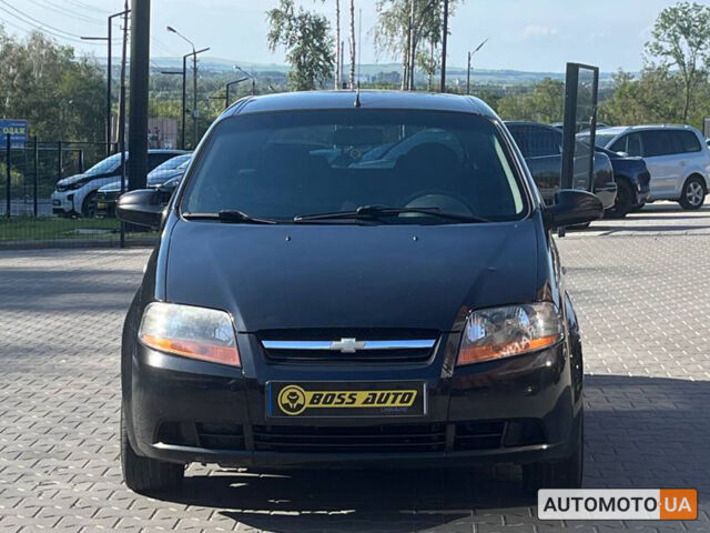 Черный Шевроле Авео, объемом двигателя 1.5 л и пробегом 323 тыс. км за 3800 $, фото 1 на Automoto.ua