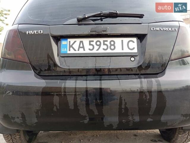 Черный Шевроле Авео, объемом двигателя 1.5 л и пробегом 244 тыс. км за 2300 $, фото 27 на Automoto.ua