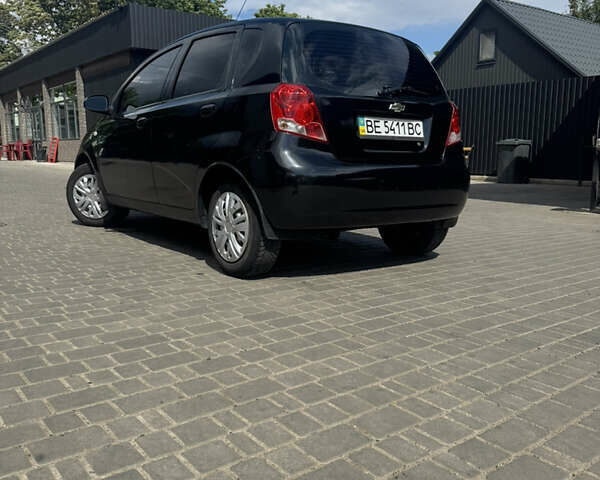 Черный Шевроле Авео, объемом двигателя 1.5 л и пробегом 224 тыс. км за 3900 $, фото 4 на Automoto.ua