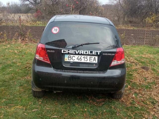 Чорний Шевроле Авео, об'ємом двигуна 1.5 л та пробігом 238 тис. км за 3000 $, фото 2 на Automoto.ua