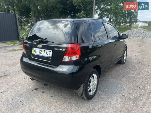 Черный Шевроле Авео, объемом двигателя 1.5 л и пробегом 222 тыс. км за 3800 $, фото 6 на Automoto.ua