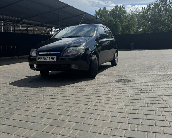 Черный Шевроле Авео, объемом двигателя 1.5 л и пробегом 224 тыс. км за 3900 $, фото 1 на Automoto.ua