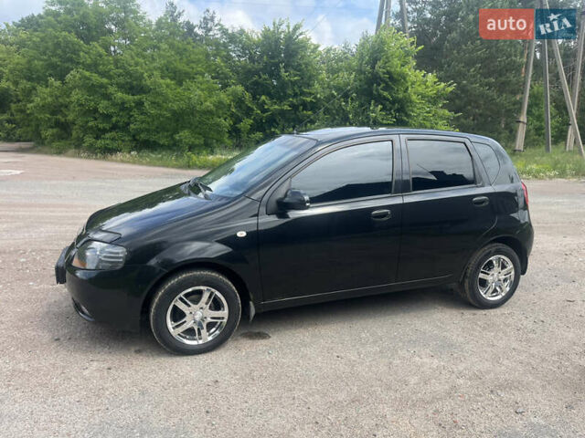 Черный Шевроле Авео, объемом двигателя 1.5 л и пробегом 222 тыс. км за 3800 $, фото 2 на Automoto.ua