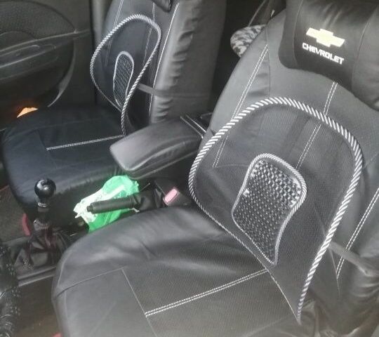 Черный Шевроле Авео, объемом двигателя 1.5 л и пробегом 250 тыс. км за 4000 $, фото 4 на Automoto.ua