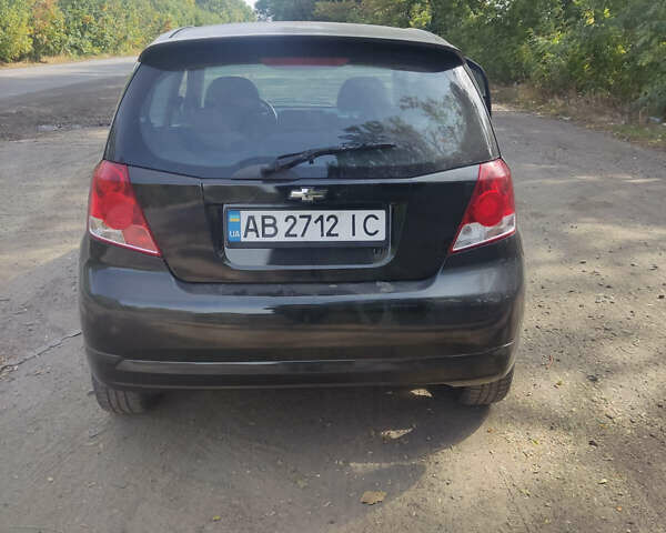 Черный Шевроле Авео, объемом двигателя 1.4 л и пробегом 195 тыс. км за 2700 $, фото 5 на Automoto.ua