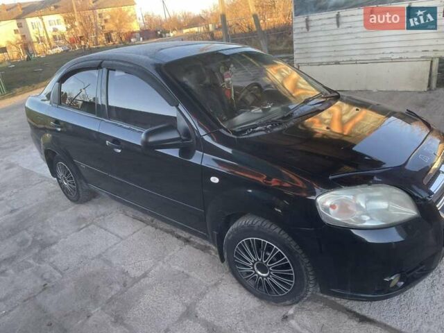Черный Шевроле Авео, объемом двигателя 1.5 л и пробегом 238 тыс. км за 3200 $, фото 11 на Automoto.ua