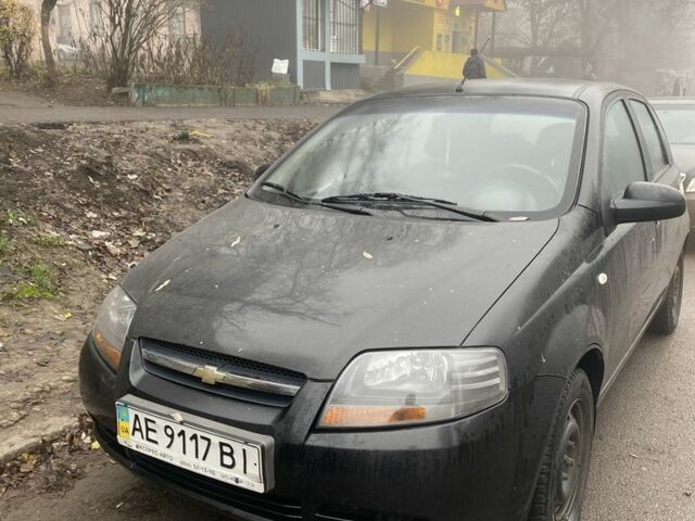 Черный Шевроле Авео, объемом двигателя 1.5 л и пробегом 125 тыс. км за 3500 $, фото 4 на Automoto.ua