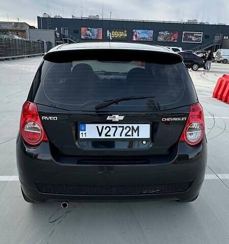 Черный Шевроле Авео, объемом двигателя 1.21 л и пробегом 134 тыс. км за 4500 $, фото 2 на Automoto.ua