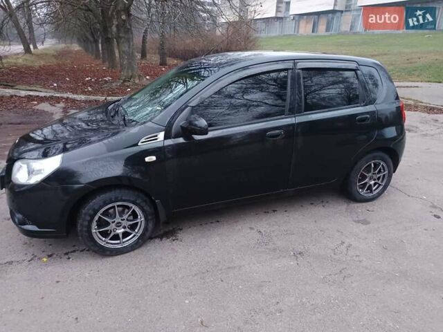 Черный Шевроле Авео, объемом двигателя 1.5 л и пробегом 324 тыс. км за 4250 $, фото 3 на Automoto.ua