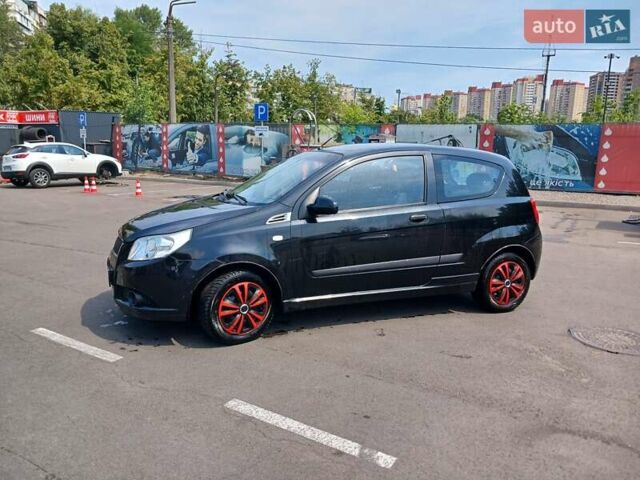 Черный Шевроле Авео, объемом двигателя 1.4 л и пробегом 220 тыс. км за 3100 $, фото 14 на Automoto.ua