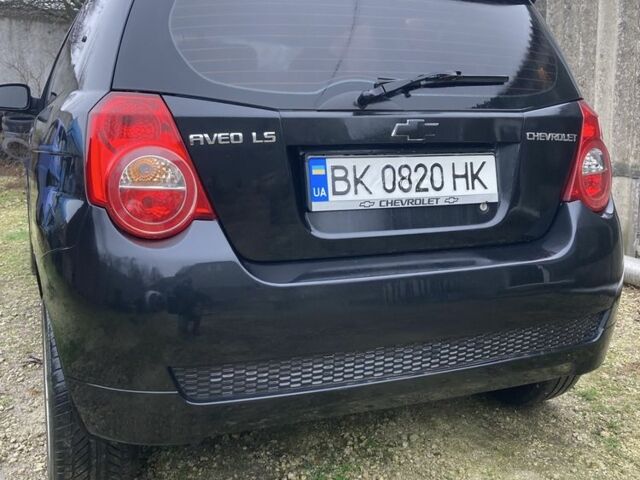 Черный Шевроле Авео, объемом двигателя 1.5 л и пробегом 170 тыс. км за 3500 $, фото 4 на Automoto.ua
