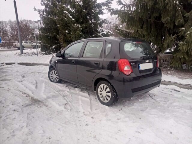 Черный Шевроле Авео, объемом двигателя 1.2 л и пробегом 212 тыс. км за 3999 $, фото 3 на Automoto.ua