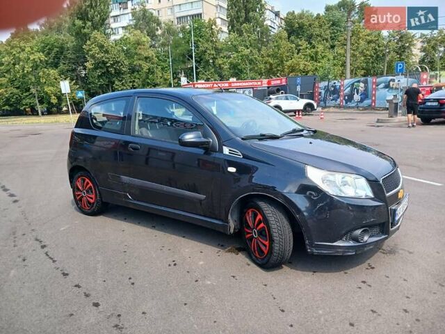 Черный Шевроле Авео, объемом двигателя 1.4 л и пробегом 220 тыс. км за 3100 $, фото 13 на Automoto.ua