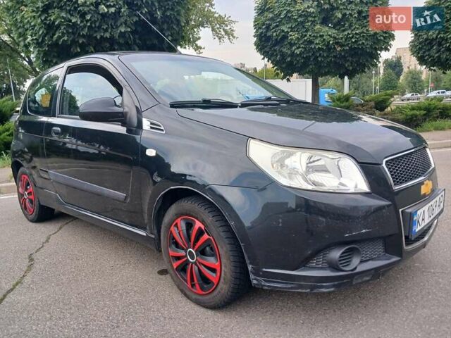 Черный Шевроле Авео, объемом двигателя 1.4 л и пробегом 220 тыс. км за 3100 $, фото 4 на Automoto.ua