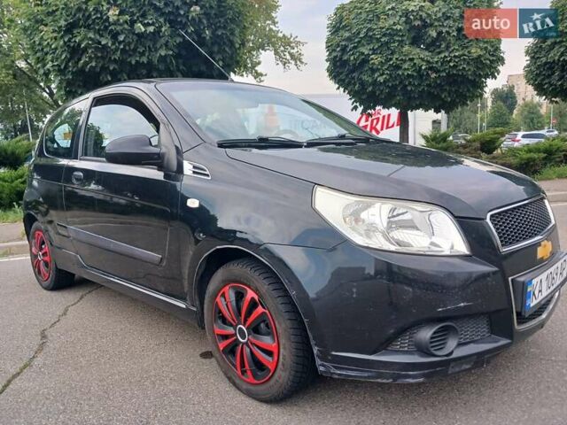 Черный Шевроле Авео, объемом двигателя 1.4 л и пробегом 220 тыс. км за 3100 $, фото 3 на Automoto.ua