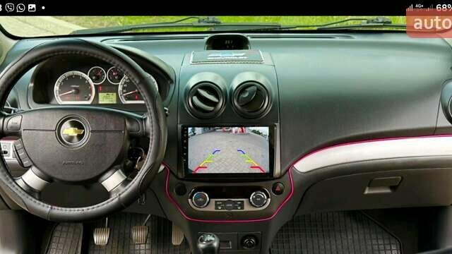Черный Шевроле Авео, объемом двигателя 1.4 л и пробегом 160 тыс. км за 4600 $, фото 6 на Automoto.ua