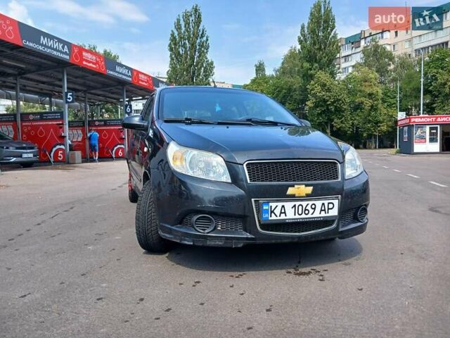 Черный Шевроле Авео, объемом двигателя 1.4 л и пробегом 220 тыс. км за 3100 $, фото 11 на Automoto.ua