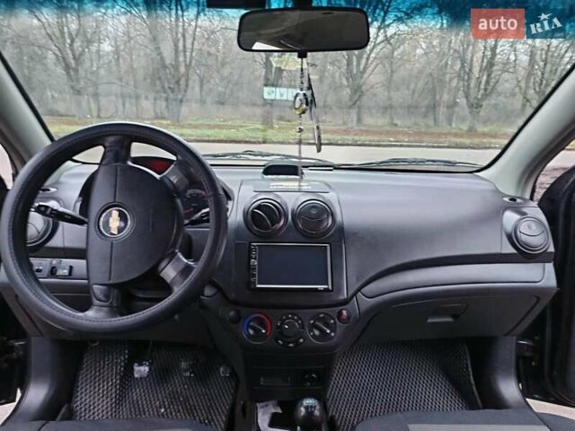 Черный Шевроле Авео, объемом двигателя 1.5 л и пробегом 324 тыс. км за 4250 $, фото 12 на Automoto.ua