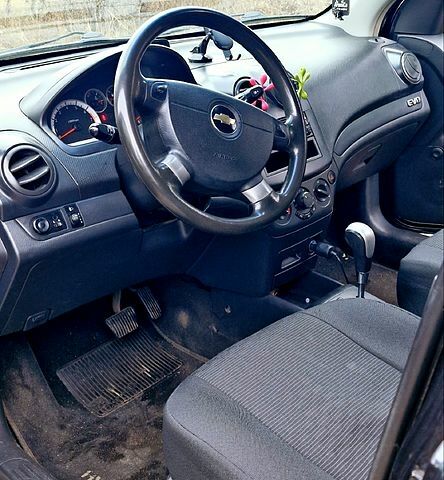 Черный Шевроле Авео, объемом двигателя 1.5 л и пробегом 152 тыс. км за 5300 $, фото 10 на Automoto.ua