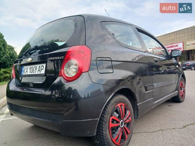 Черный Шевроле Авео, объемом двигателя 1.4 л и пробегом 220 тыс. км за 3100 $, фото 8 на Automoto.ua