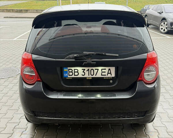 Черный Шевроле Авео, объемом двигателя 1.5 л и пробегом 195 тыс. км за 3800 $, фото 9 на Automoto.ua