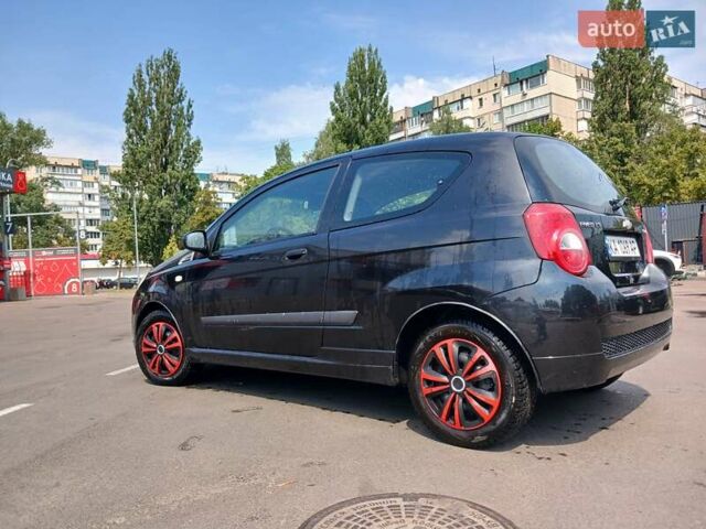 Черный Шевроле Авео, объемом двигателя 1.4 л и пробегом 220 тыс. км за 3100 $, фото 15 на Automoto.ua