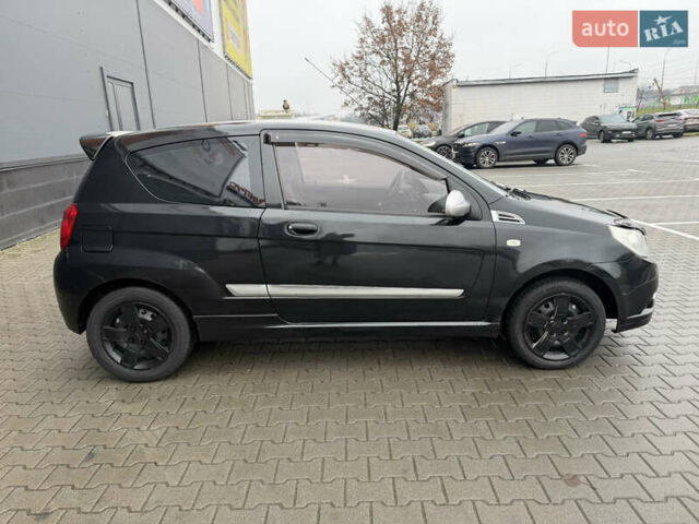 Черный Шевроле Авео, объемом двигателя 1.5 л и пробегом 195 тыс. км за 3800 $, фото 12 на Automoto.ua