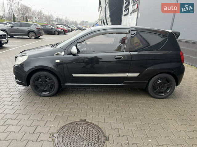 Черный Шевроле Авео, объемом двигателя 1.5 л и пробегом 195 тыс. км за 3800 $, фото 6 на Automoto.ua