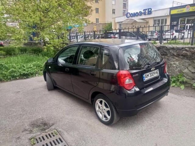 Черный Шевроле Авео, объемом двигателя 1.2 л и пробегом 212 тыс. км за 3999 $, фото 10 на Automoto.ua