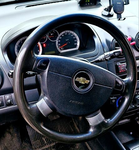 Черный Шевроле Авео, объемом двигателя 1.5 л и пробегом 152 тыс. км за 5300 $, фото 13 на Automoto.ua