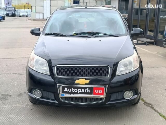 Черный Шевроле Авео, объемом двигателя 1.5 л и пробегом 129 тыс. км за 4290 $, фото 1 на Automoto.ua