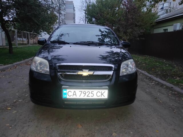 Черный Шевроле Авео, объемом двигателя 1.4 л и пробегом 212 тыс. км за 3200 $, фото 7 на Automoto.ua