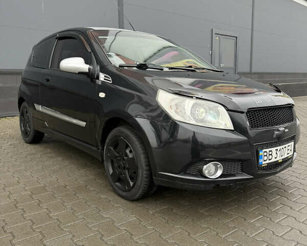 Черный Шевроле Авео, объемом двигателя 1.5 л и пробегом 195 тыс. км за 3800 $, фото 14 на Automoto.ua