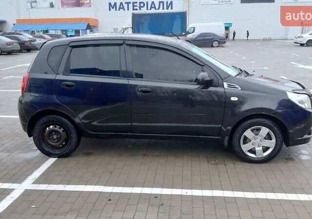 Черный Шевроле Авео, объемом двигателя 1.5 л и пробегом 162 тыс. км за 4200 $, фото 11 на Automoto.ua