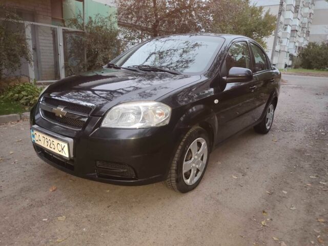 Черный Шевроле Авео, объемом двигателя 1.4 л и пробегом 212 тыс. км за 3200 $, фото 6 на Automoto.ua