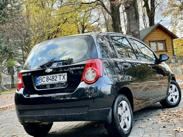Черный Шевроле Авео, объемом двигателя 1.5 л и пробегом 87 тыс. км за 3950 $, фото 1 на Automoto.ua