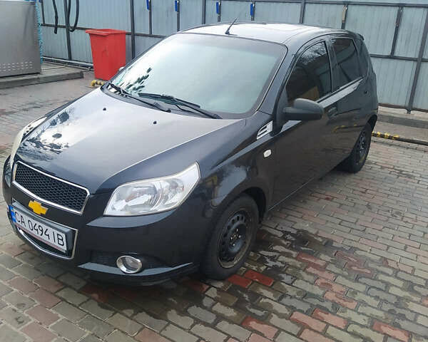 Черный Шевроле Авео, объемом двигателя 1.4 л и пробегом 177 тыс. км за 4100 $, фото 7 на Automoto.ua