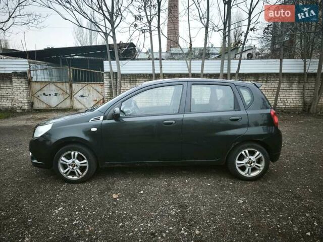 Черный Шевроле Авео, объемом двигателя 1.4 л и пробегом 288 тыс. км за 4200 $, фото 2 на Automoto.ua