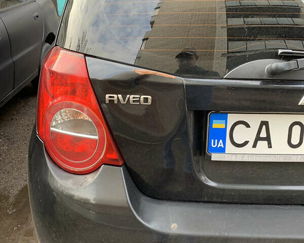 Черный Шевроле Авео, объемом двигателя 1.4 л и пробегом 177 тыс. км за 4100 $, фото 18 на Automoto.ua