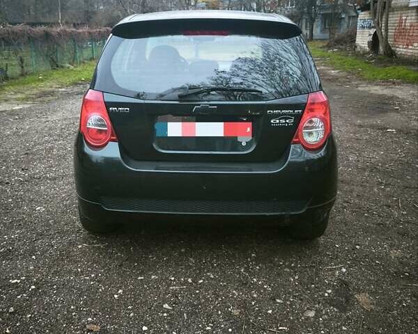 Черный Шевроле Авео, объемом двигателя 1.4 л и пробегом 288 тыс. км за 4200 $, фото 3 на Automoto.ua