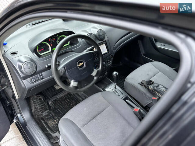 Черный Шевроле Авео, объемом двигателя 1.5 л и пробегом 220 тыс. км за 4199 $, фото 15 на Automoto.ua